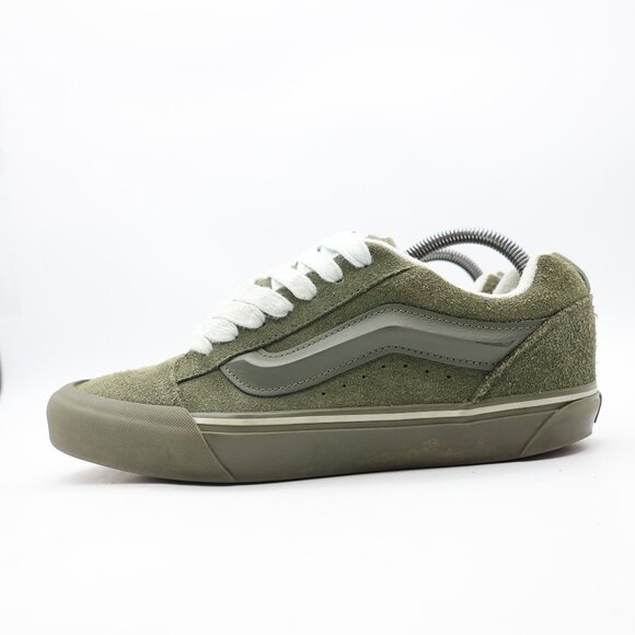 Vans Knu Skool Utility Men\'s 8.5 Women 10 Green Athletic Suede Skate Sneakers main image 11